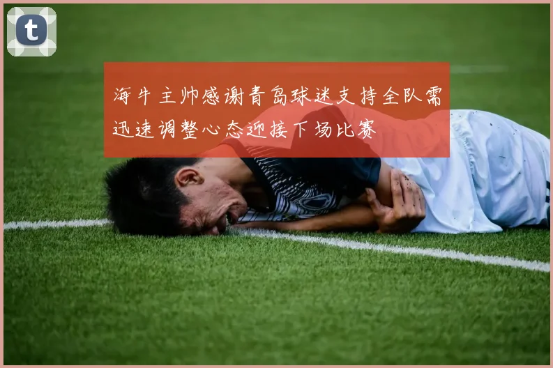 海牛主帅感谢青岛球迷支持全队需迅速调整心态迎接下场比赛